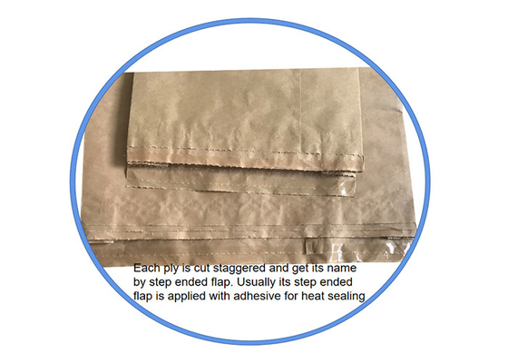 Food Safe Square Bottom Paper Bag Odorless GMP Standard Biodegradable Eco Friendly