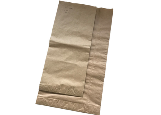 Recyclable Kraft Heat Seal Bags Hot Melt Bottom Strong Load Bearing Long Working Life