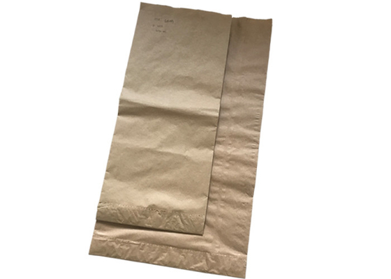 Customized Pattern Pinch Bottom Paper Bags Attractive Bag Shape 7 Color Flexo Print