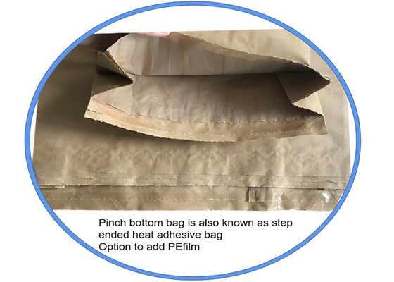 Malty Calar 3 Layer 25kg Industrial Paper Bags Bird Feed Seed For Packaging Pigeon Poultry Fish