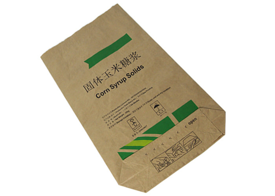Customized Industrial Multiwall Paper Bags 7 Colors Printing Eco Friendly Durable