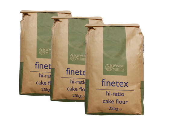 Pasted Heat Sealed Paper Bags For Packaging Food Additives