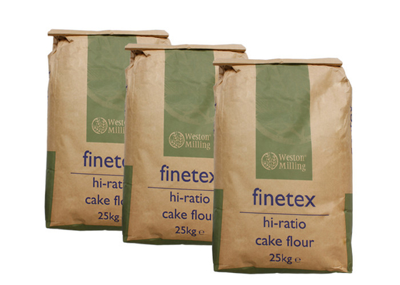 Large Capacity Kraft Paper Bags M Folded 1-3 Layers 20kg Load Bearing Bag