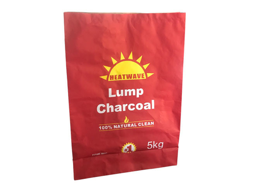 10kg Charcoal Packaging Paper Bag Capacity Barbecue 5kg Charcoal Bags