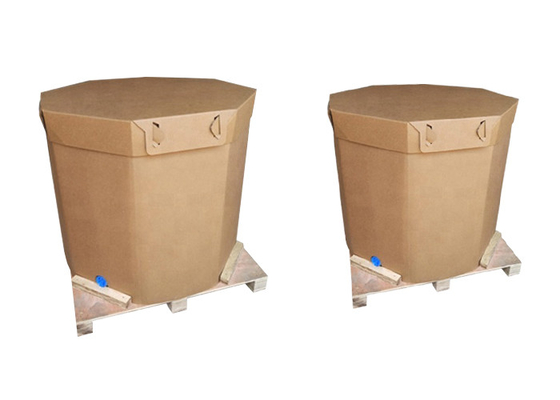 220L 1000L 1600L 1800L Food Grade Paper IBC Container Pe Liner Bag With Valve