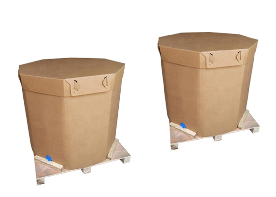 220l 1000l Food Grade Paper IBC Container Flexible Packaging Boxes For Bulk Water