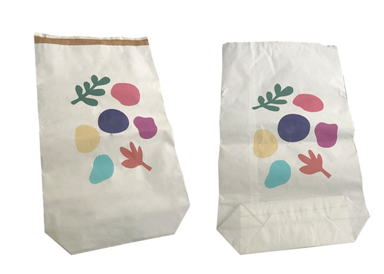 Charcoal Custom 3 Ply Kraft Paper Sacks biodegradable 25kg