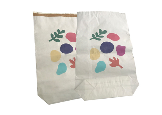 Pasted Heat Sealed Paper Bags For Packaging Food Additives