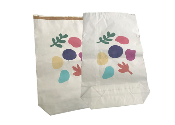 Food Grade Multi Wall Paper Sack 20kg 25kg Non Dairy Creamer Packaging