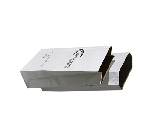 3 Layers Heat Sealed Paper Bags Trapezoid Pocket Opening Good Wear Resistance