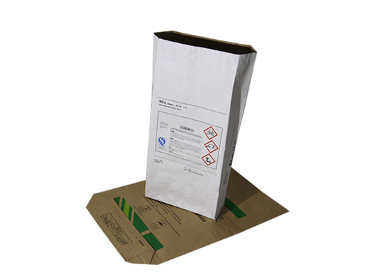 Customized Printed Industrial Multiwall Paper Bags With Valve