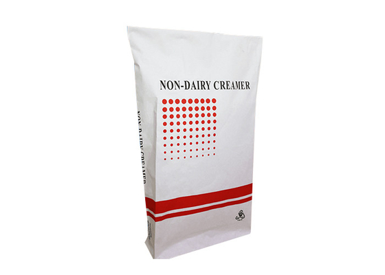 Custom 20kg 25kg Pasted Multiwall Paper Bags Food Grade Cellulose Pasted Paper Bag