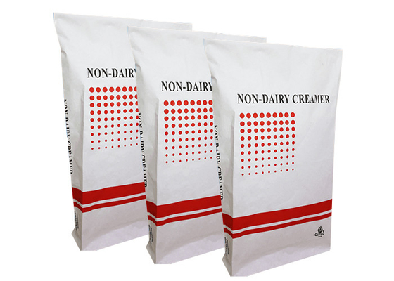 Food Grade Packaging Heat Sealed Paper Bags White Brown For Synanthrin