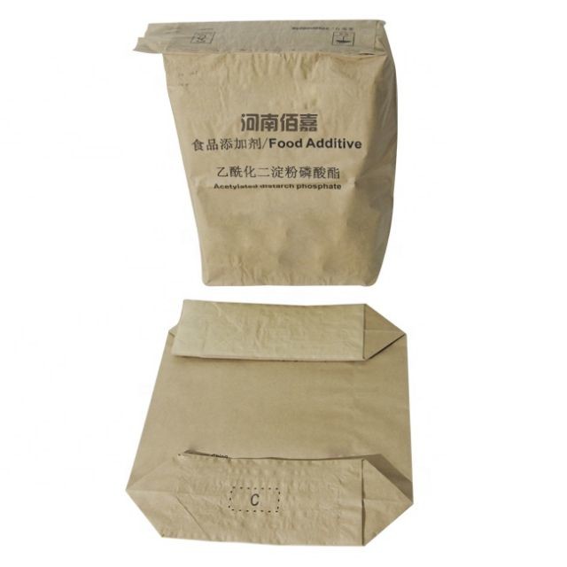 CMYK Color Kraft Paper Cement Bag 25kg Paper Bag Multipurpose